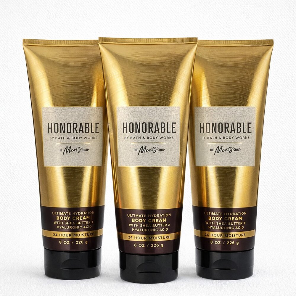 Bath & Body Works Body Cream Bundle HONORABLE 3 pack NEW